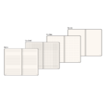 Notes Tavolo Blocco Fisso Saffiano - 13,0 x 21,0 - immagine 2