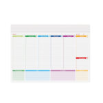 Planning tavolo settimanale perpetuo Maxi