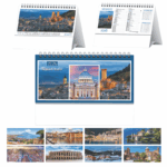 Calendario figurato tavolo Bella Vista