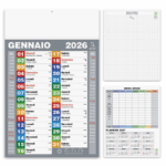Calendario muro Greese