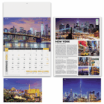 Calendario muro Città di Notte