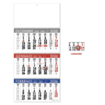 Calendario muro Tribloch Trach con astuccio