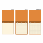 Notes Tavolo Blocco Mobile Saffiano - immagine 3