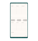 Agenda Planning Tavolo Portafoglio Venezia Wire-O - 17,5 x 17,5 - Settimanale Perpetuo - immagine 3