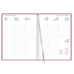 Agenda Tavolo Portafoglio Linea Madera - 21,0 x 26,5 -  Settimanale - immagine 4