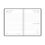 Agenda Tavolo Linea Skiver - 11,0 x 16,5 - Giornaliera - immagine 2