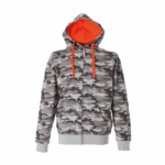 Felpa Uomo con Cappuccio e Zip Vaduz