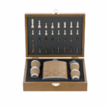 Set Scacchi/Fiaschetta 7 Pezzi Cadore - immagine 2