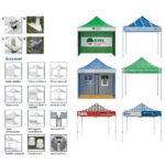 Gazebo Estensibile da Esterno Ragno - immagine 2