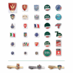 Distintivi da giacca, Spille, Fermacravatta, etc.