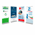 Struttura estensibile da interno monofacciale Roll Up Visual - cm 85 x 200 (h)