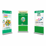 Struttura estensibile da interno monofacciale Roll Up Visual - cm 85 x 200 (h) - immagine 2